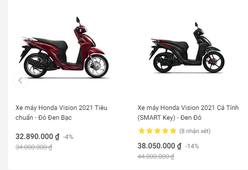 Honda Vision 2021 bất ngờ giảm sốc chỉ còn 32 triệu, thời điểm quất xe ngon giá rẻ cho khách Việt ảnh 1