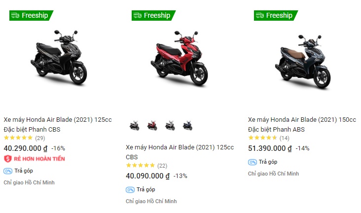 Honda Air Blade 150 giảm kịch s&agrave;n 16 triệu sau Honda Vision, cơ hội mua xe gi&aacute; hời cho kh&aacute;ch Việt ảnh 2