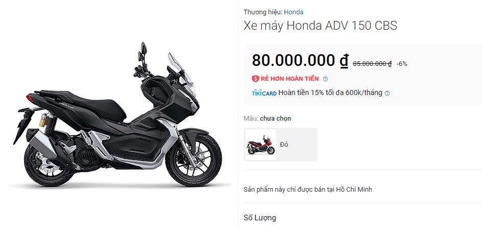 Đàn em Honda SH 150i bất ngờ giảm giá hết nấc: Rẻ hơn 'vua tay ga' 20 triệu, thiết kế tuyệt đẹp ảnh 1