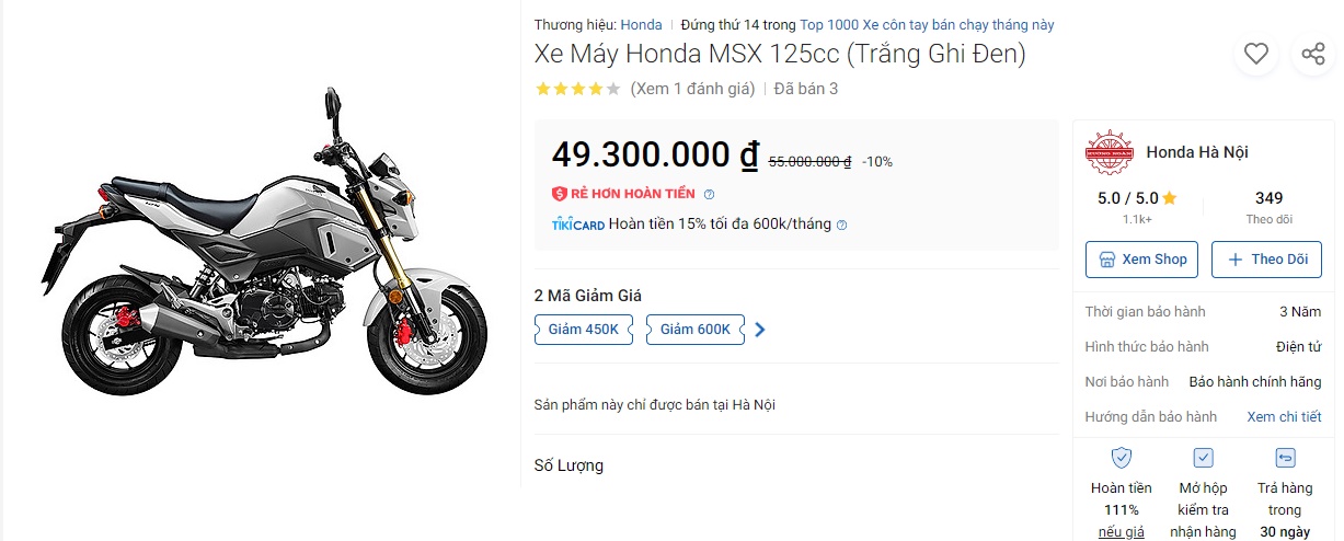 Đàn anh Honda Winner X 2021 giảm giá cực ngon: Thiết kế đe nẹt Yamaha Exciter 135, động cơ mạnh mẽ ảnh 1