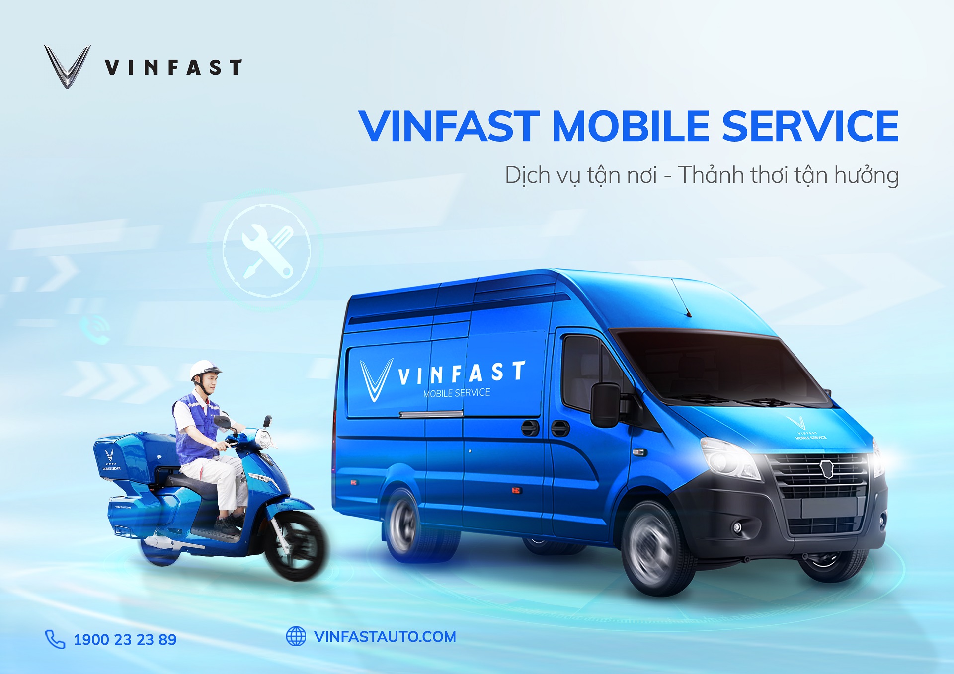 VINFAST TRIỂN KHAI DỊCH VỤ SỬA CHỮA LƯU ĐỘNG CH&Iacute;NH H&Atilde;NG ĐẦU TI&Ecirc;N TẠI VIỆT NAM ảnh 1