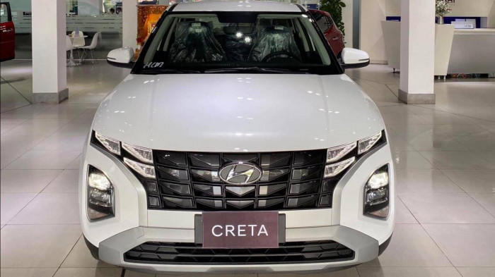 Ngắm Hyundai Creata 2022 ‘bằng xương bằng thịt’ tại đại lý, diện mạo ăn đứt Kia Seltos, Honda HR-V ảnh 1