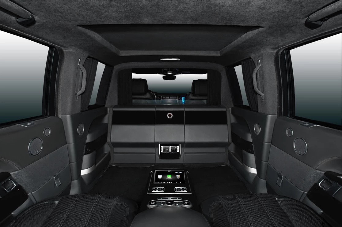 Chiêm ngưỡng Range Rover bọc thép siêu dài chỉ dành cho khách hàng VIP