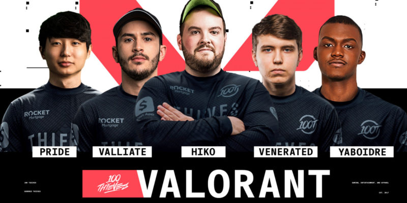 100 Thieves công bố đội hình Valorant chính thức