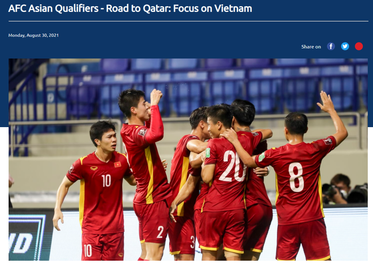 Tin bóng đá tối 30/8: Người hùng Thường Châu trở lại, AFC 'chỉ đường' ĐT Việt Nam tới World Cup 2022