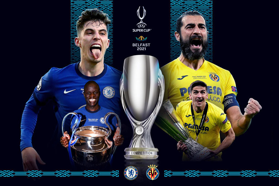 Trực tiếp bóng đá Chelsea vs Villarreal 2h00 ngày 12/8 - Link xem trực tiếp Siêu cúp châu Âu 2021