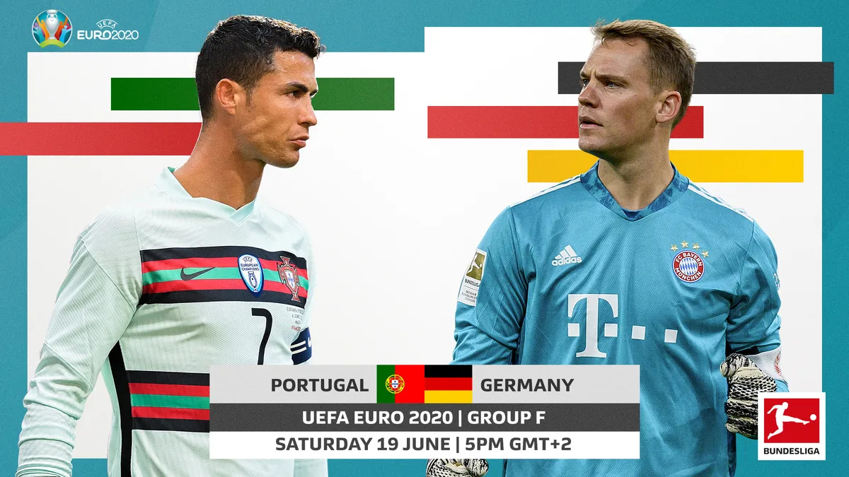 Trực tiếp bóng đá Bồ Đào Nha vs Đức 23h00 ngày 19/6, bảng F EURO 2021 - Link trực tiếp VTV6 HD