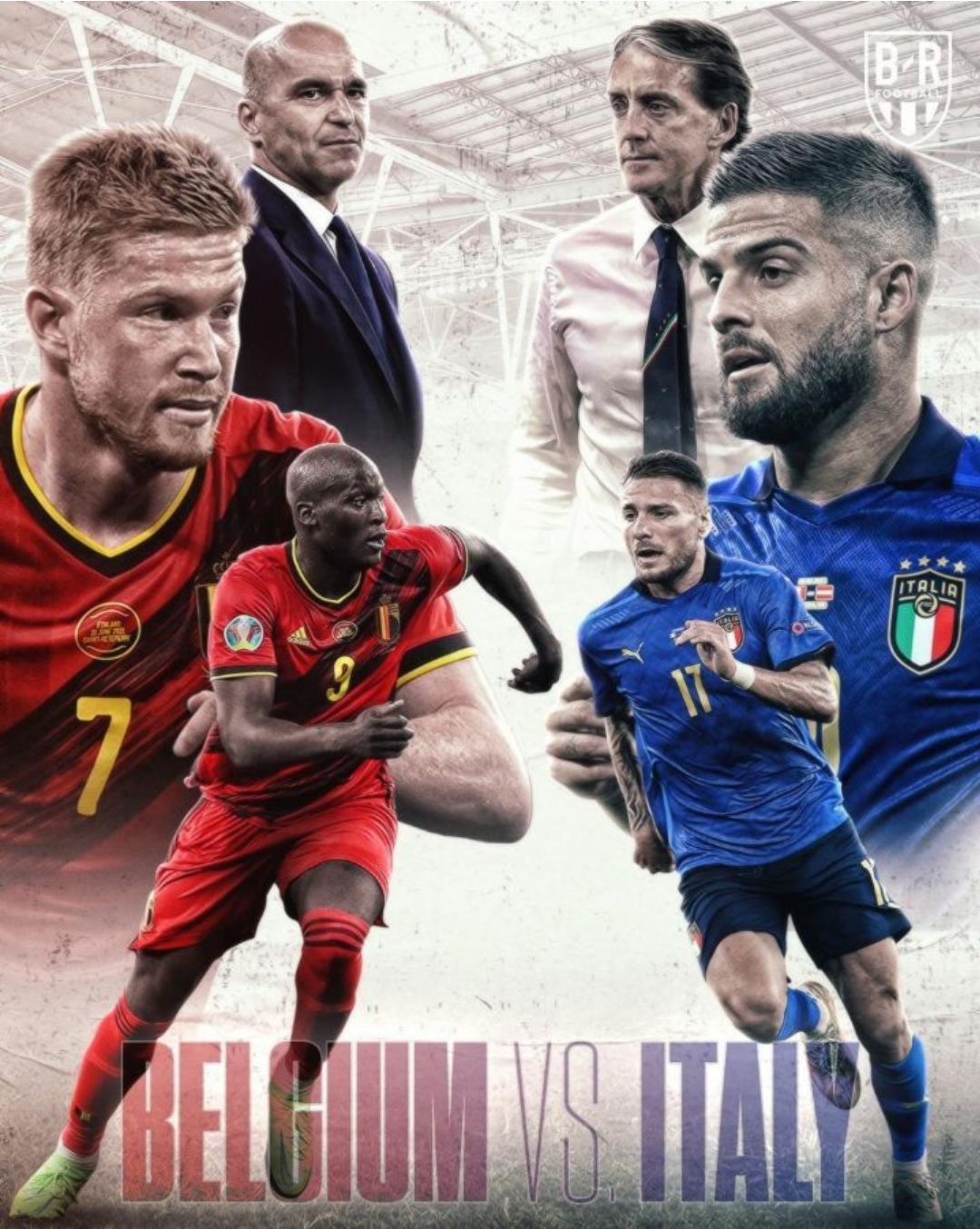Link xem trực tiếp trận Bỉ vs Italia 2h00 ngày 3/7 - tứ kết EURO 2021: Cục diện khó lường