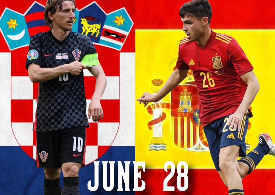 Link xem trực tiếp Croatia vs Tây Ban Nha vòng 1/8 EURO 2021: Cuộc chiến giữa sức trẻ và kinh nghiệm