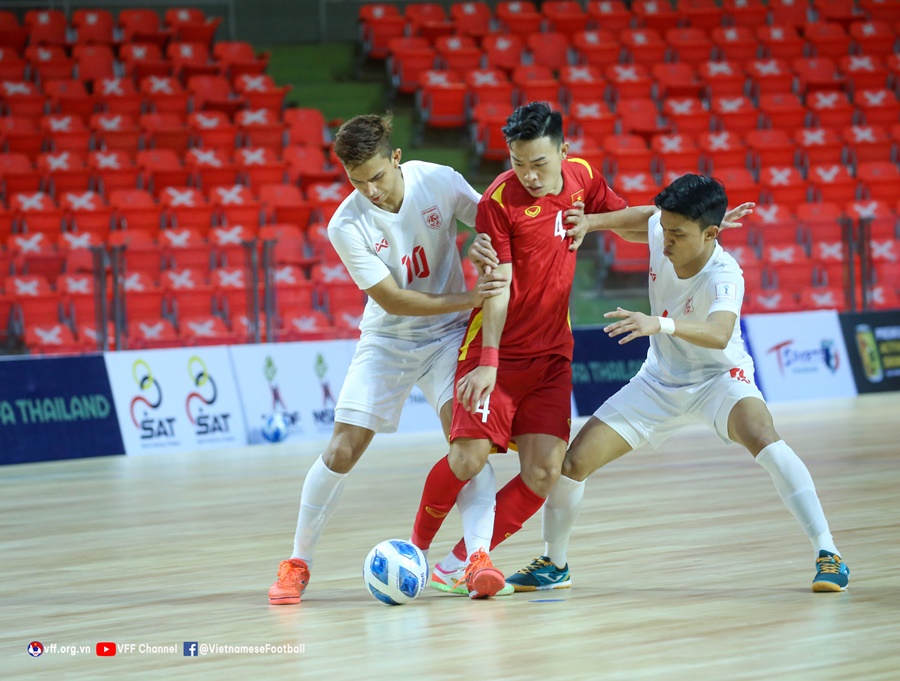 Trực tiếp Futsal Việt Nam vs Myanmar 14h30 ng&agrave;y 10/4: Link xem trực tiếp ĐT Việt Nam Futsal AFF Cup