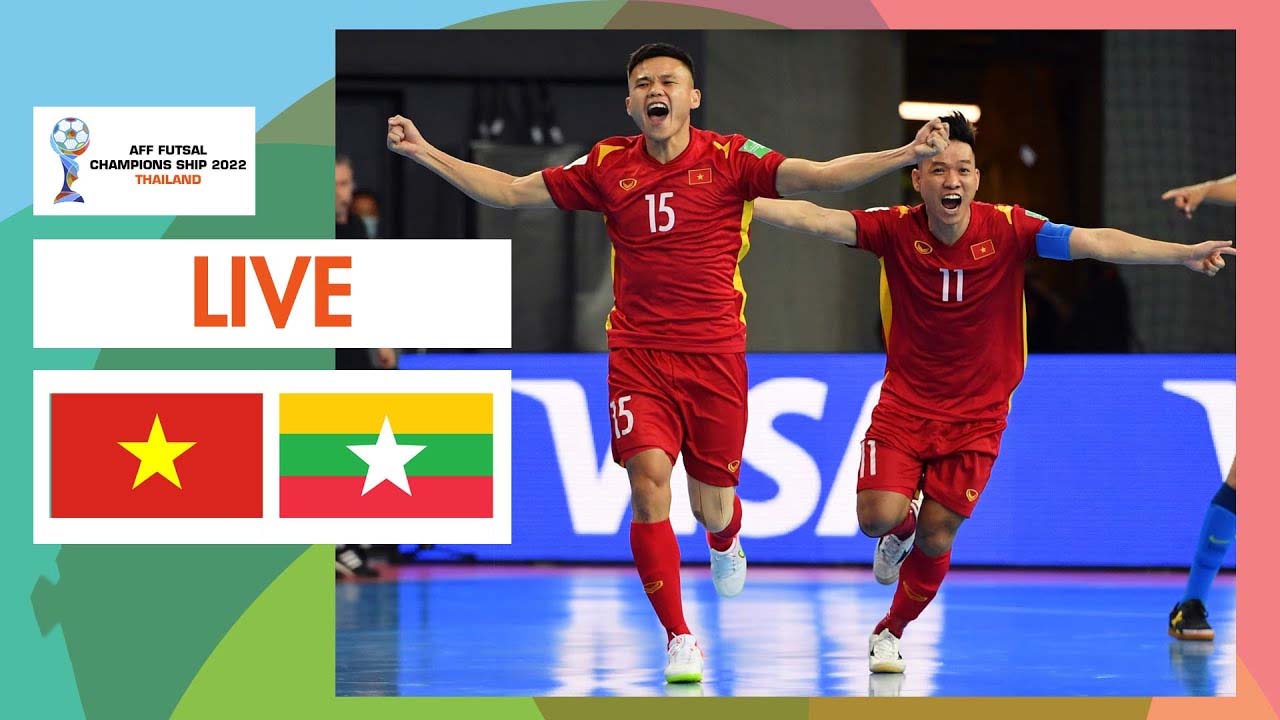 Trực tiếp Futsal Việt Nam vs Myanmar 14h30 ng&agrave;y 10/4: Link xem trực tiếp ĐT Việt Nam Futsal AFF Cup