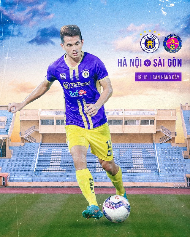 Trực tiếp bóng đá Hà Nội vs Sài Gòn 19h15 20/7, V.League 2022: Link xem trực tiếp On Football FullHD