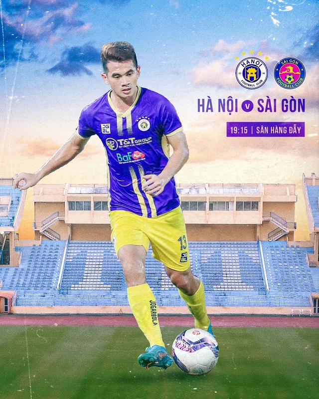 Trực tiếp b&oacute;ng đ&aacute; H&agrave; Nội vs S&agrave;i G&ograve;n 19h15 20/7, V.League 2022: Link xem trực tiếp On Football FullHD