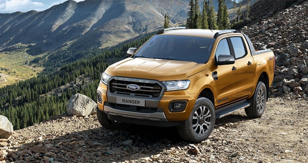 Ford Ranger 2020, màu cam, xe bán tải, bảng giá Ford Ranger 2020