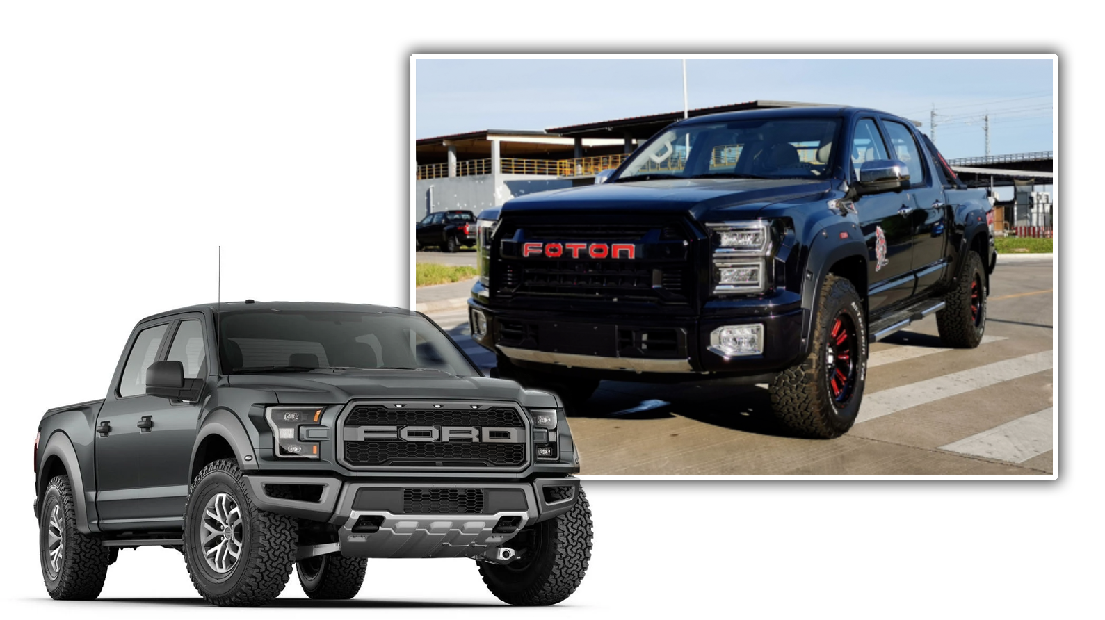 Foton Da Jiang Jun đạo nhái Ford F-150 Raptor 2020