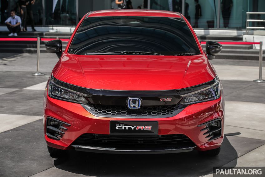 Honda City 2020, m&agrave;u đỏ, bản Malaysia