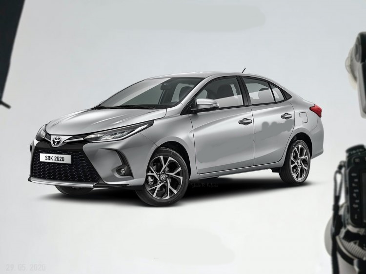 Toyota Vios 2021 nâng cấp lộ diện khiến đối thủ Hyundai Accent phát hờn vì quá đẹp