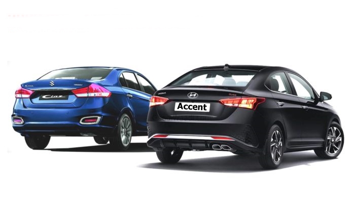 So sánh xe Hyundai Accent và Suzuki Ciaz 2020: Đại chiến option của ô tô giá rẻ