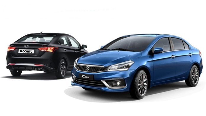 So sánh xe Hyundai Accent và Suzuki Ciaz 2020: Đại chiến option của ô tô giá rẻ