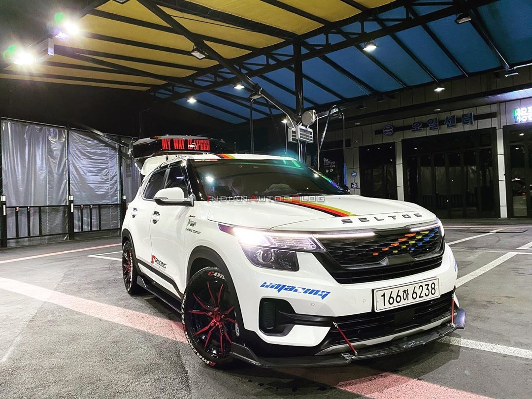 Kia Seltos độ cực chất theo phong c&aacute;ch Lamborghini