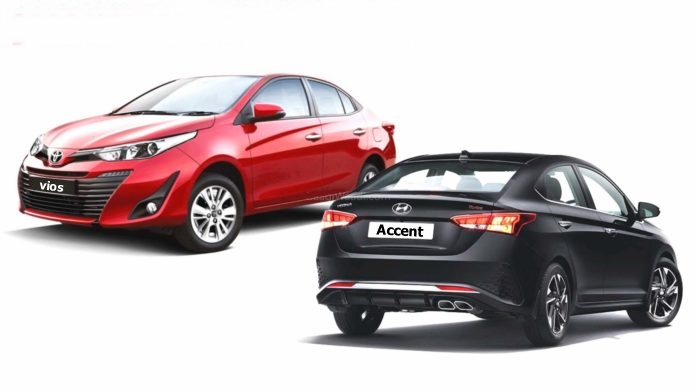 So sánh Toyota Vios và Hyundai Accent 2021: Chọn ông vua hay kẻ nổi loạn?