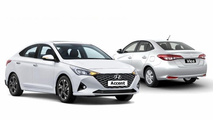 So sánh Toyota Vios và Hyundai Accent 2021: Chọn ông vua hay kẻ nổi loạn?