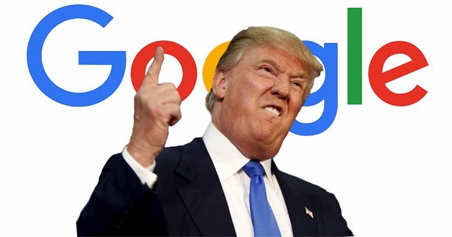 Donal Trump dằn mặt Google