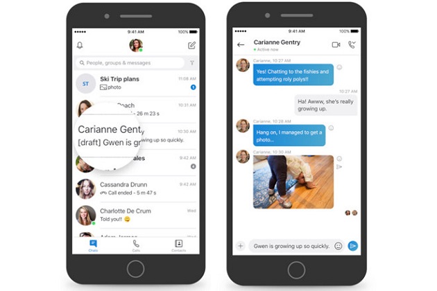 Skype cập nhật t&iacute;nh năng mới cực kỳ nổi bật tr&ecirc;n c&ocirc;ng cụ chat