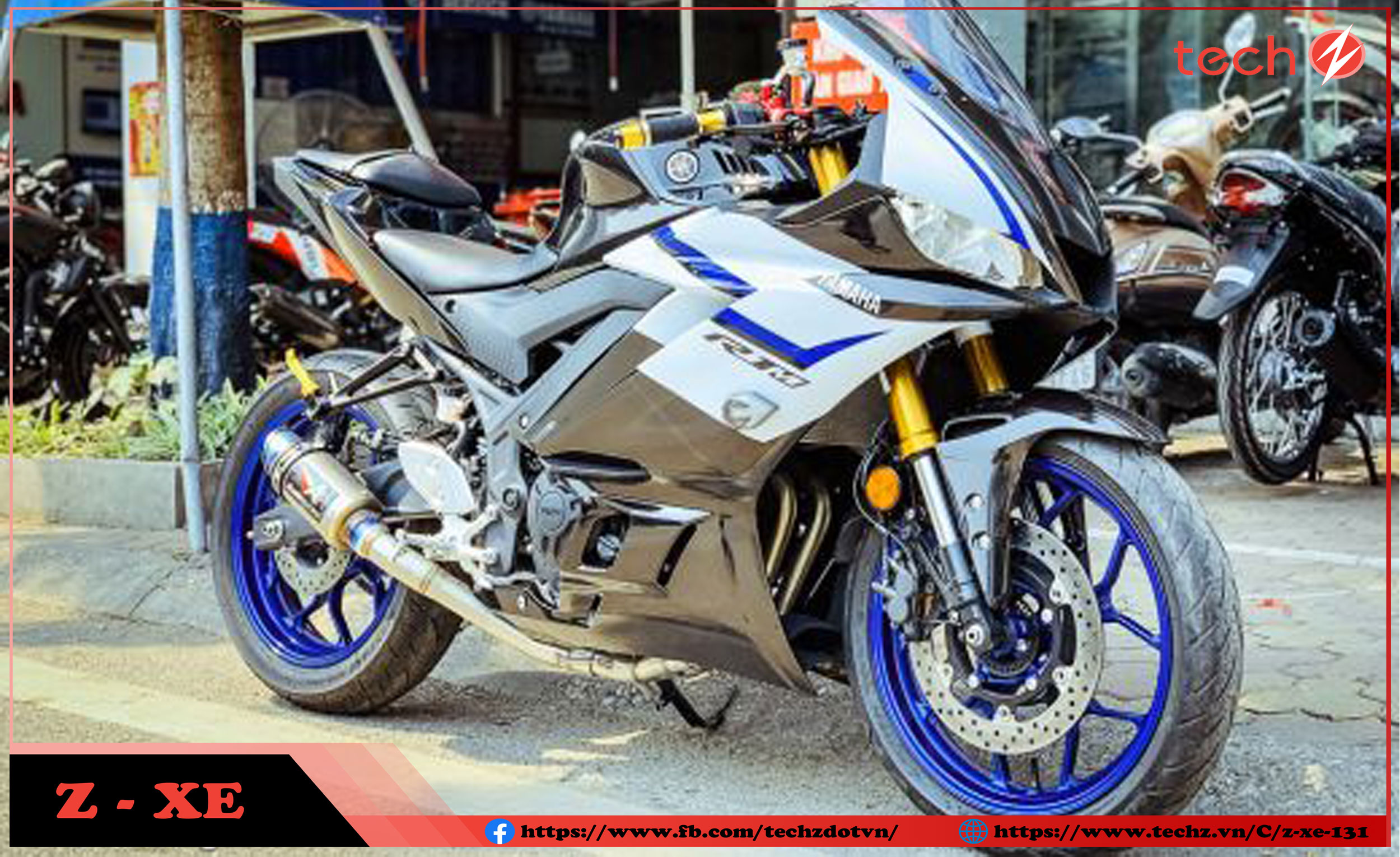 Rmp R3 Yamaha R3M phiên bản độ cực ngầu từ R3 2020 khiến không ít người tò mò