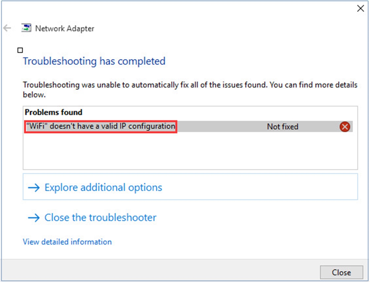 Wifi ошибка. IP configuration Windows 10. Ошибка конфигурации IP. Local area connection doesn't have a valid IP configuration как исправить. Что значит WIFI ошибка в конфигурации IP.