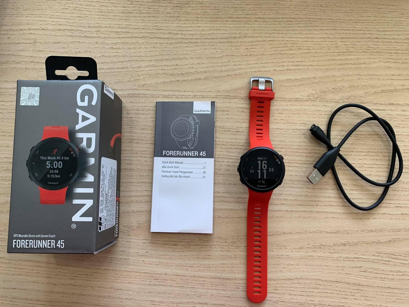 Garmin forerunner 45 online giá