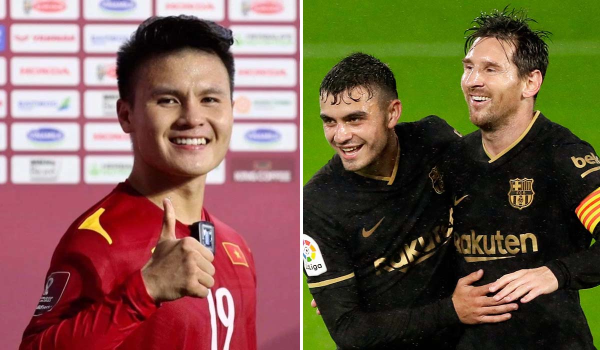 Kết quả bóng đá hôm nay 25/4 'Messi mới' đi vào lịch sử; Quang Hải