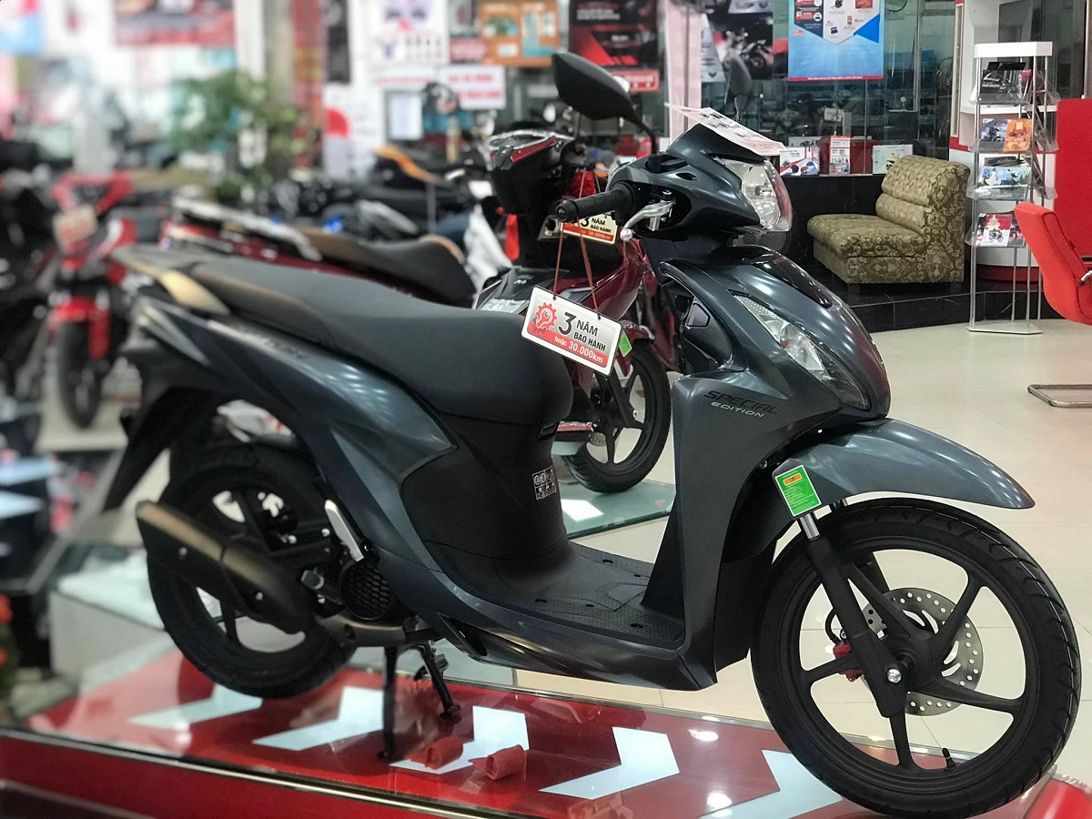Mua Xe máy Honda Vision 2023  Phiên bản Đặc biệt  Xanh đen tại HEAD Tân  Long Vân