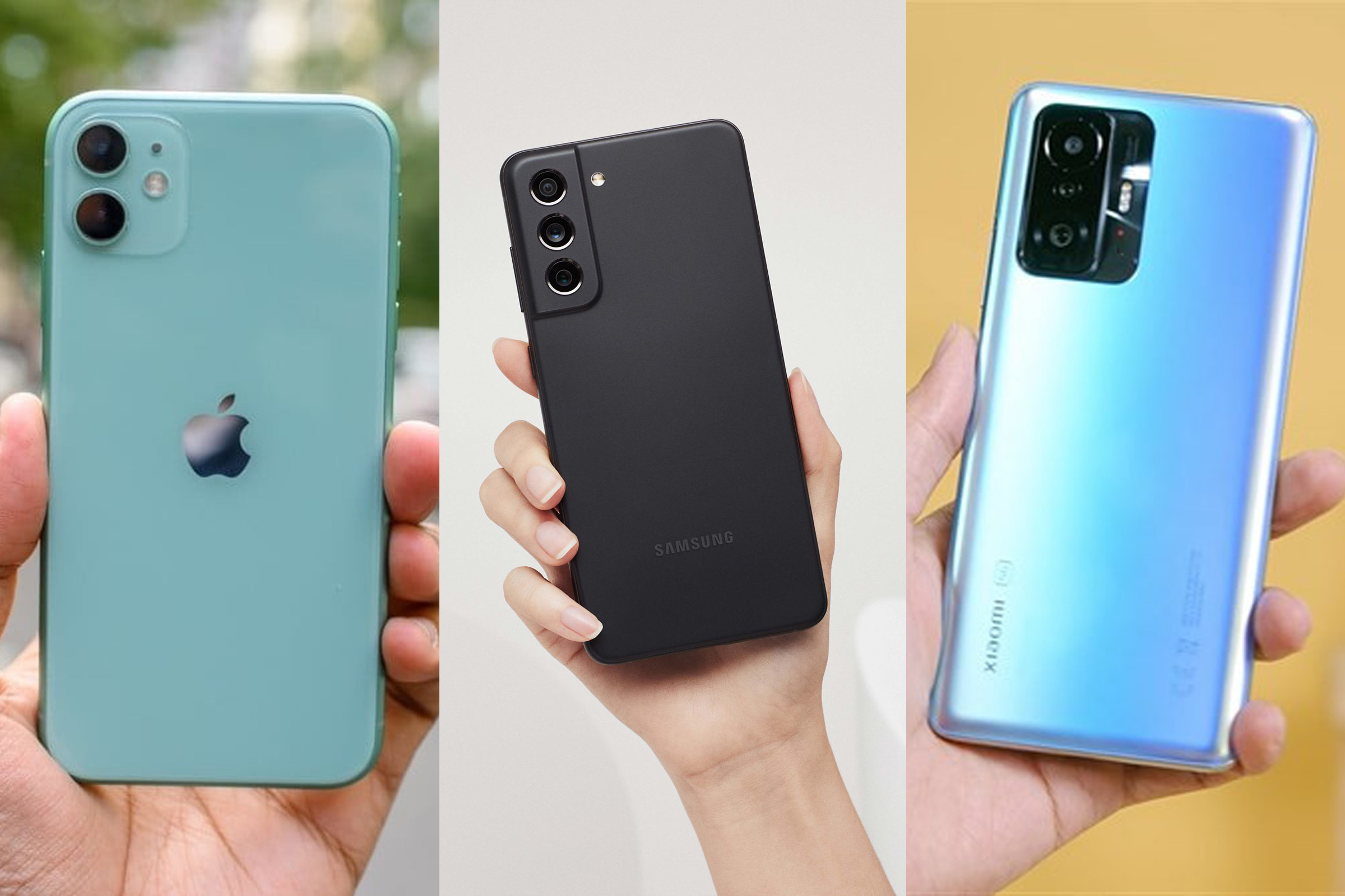 What is the best phone to buy with 15 million?  iPhone 11, Galaxy S21 or Xiaomi 11T Pro are all reasonable