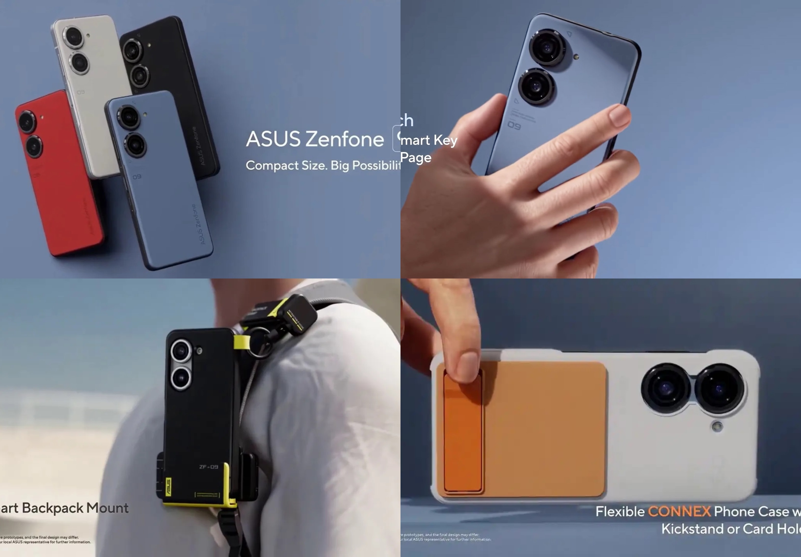 ASUS ZenFone 9 reveals a super luxurious design, promising to compete with the Galaxy S22