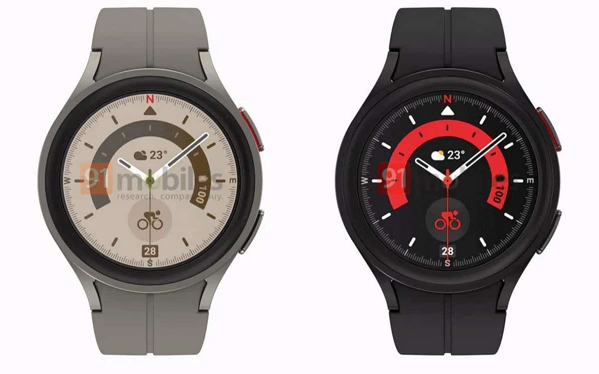 Galaxy Watch 5 và Watch 5 Pro chính thức xuất hiện trên trang web của Samsung