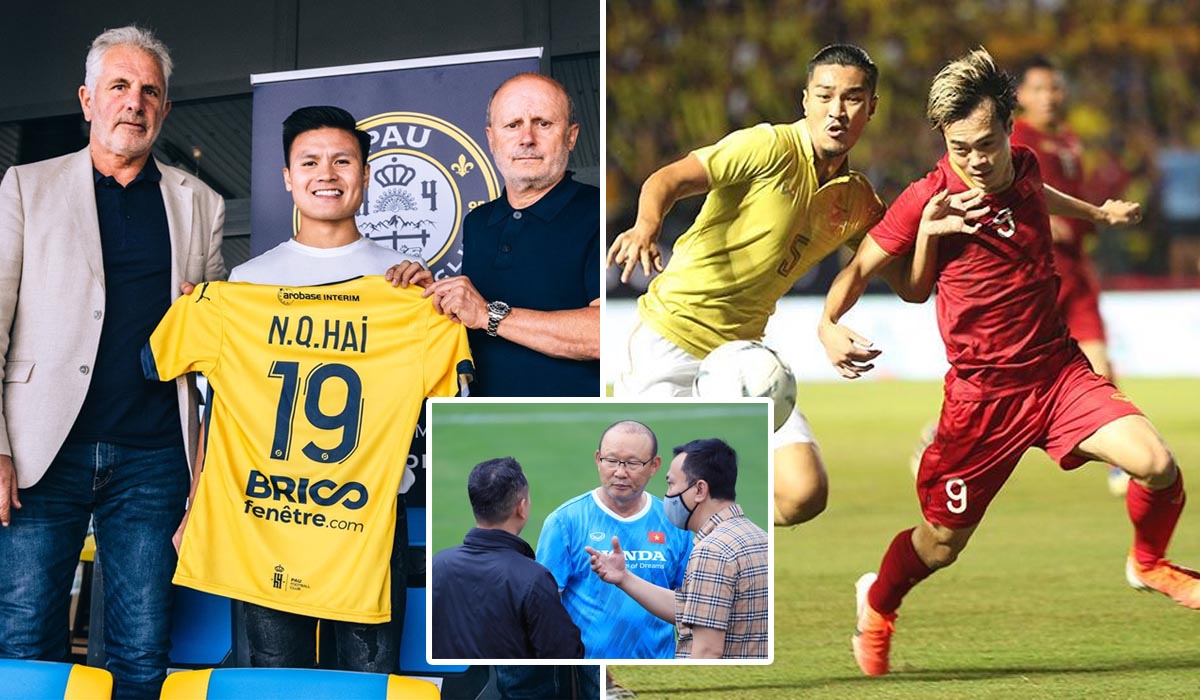 Tin bóng đá tối 23/7 Hé lộ 'quyền lực' của Quang Hải tại Pau FC; ĐT