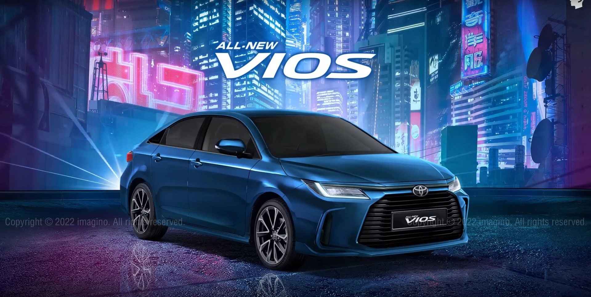 'Vén màn' loạt nâng cấp trên Toyota Vios 2023, ra mắt vào 9/8 tới