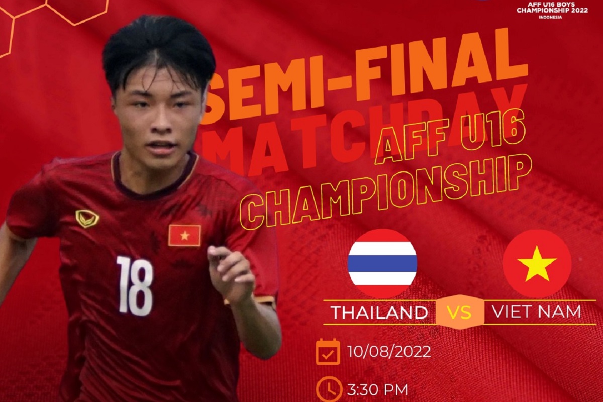 Trực tiếp bóng đá U16 Việt Nam vs U16 Thái Lan - Giải U16 Đông Nam Á ...