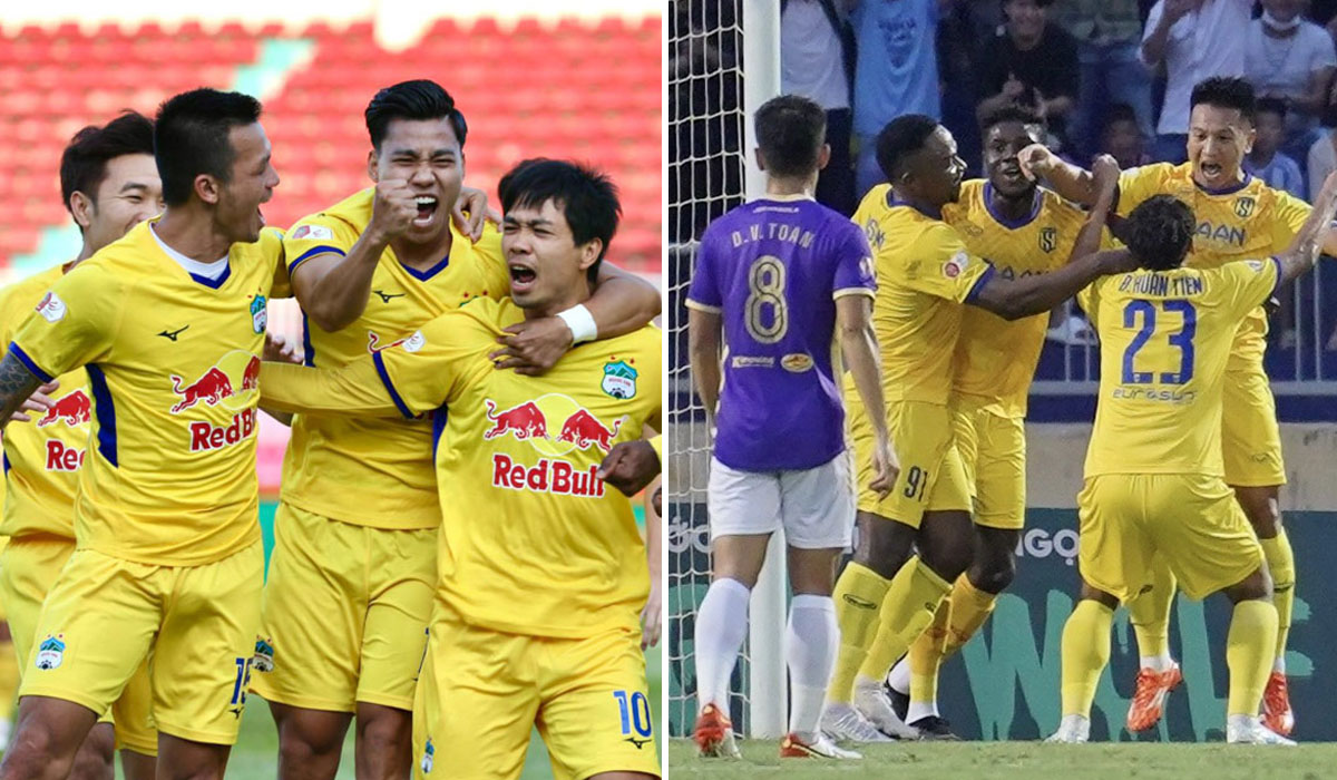 Kết quả bóng đá V.League hôm nay Hà Nội bất ngờ sảy chân; HAGL thắp