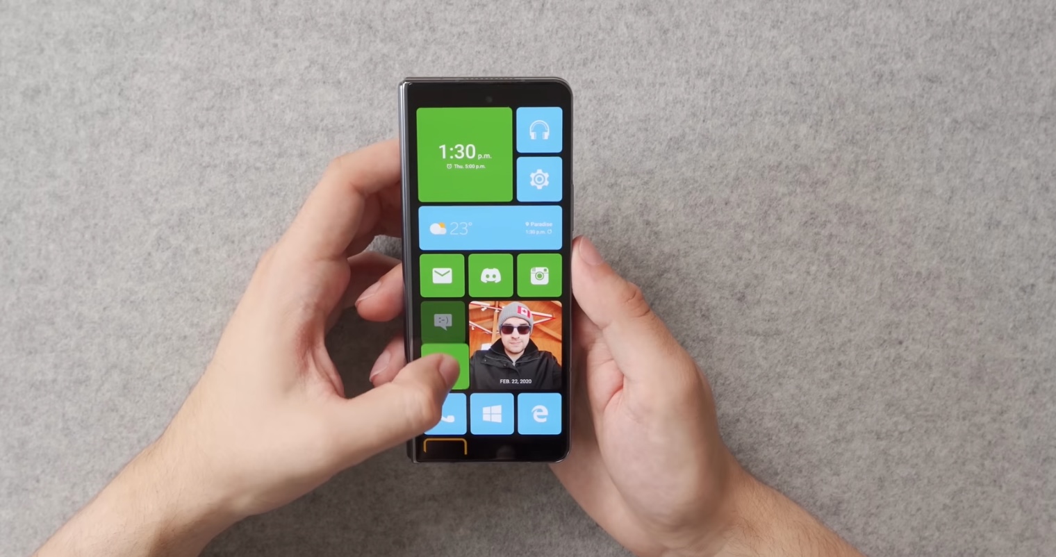 Turning Galaxy Z Fold4 to run Windows Phone ‘recalls many memories’