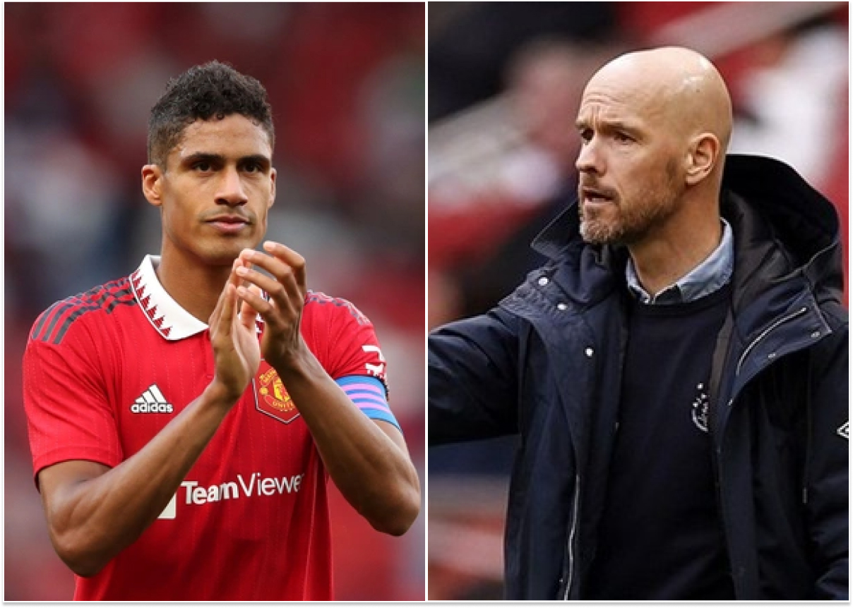 Varane bất ngờ rời MU để hội quân cùng tuyển Pháp khiến Ten Hag trở tay ...