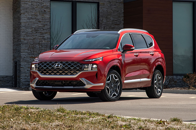 Giá xe Hyundai Santa Fe lăn bánh tháng 11/2022 cực hấp dẫn, đủ làm Toyota Fortuner ‘điêu đứng’