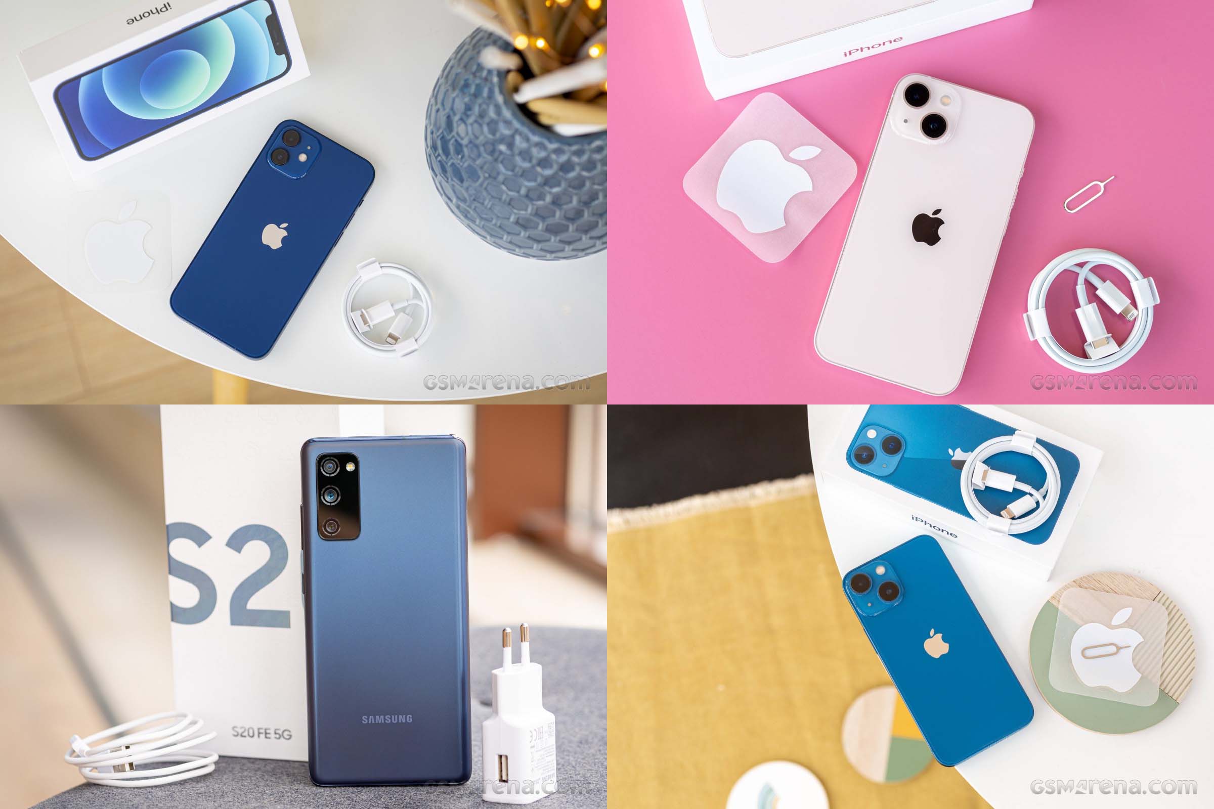 Update the price of iPhone 12, iPhone 13, iPhone 13 mini, Galaxy S20 FE from 8 million VND
