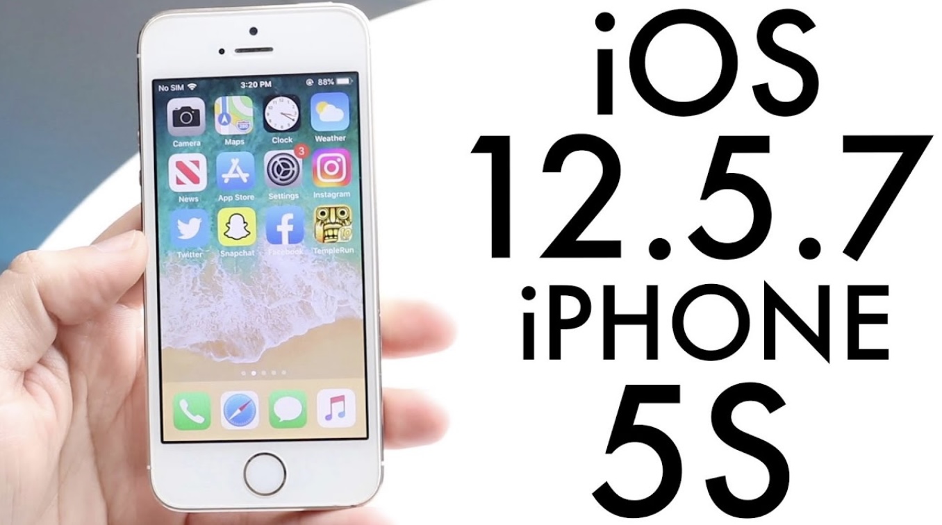 Apple suddenly released an update for the ’10-year-old’ iPhone 5s, instructions to upgrade now and forever!