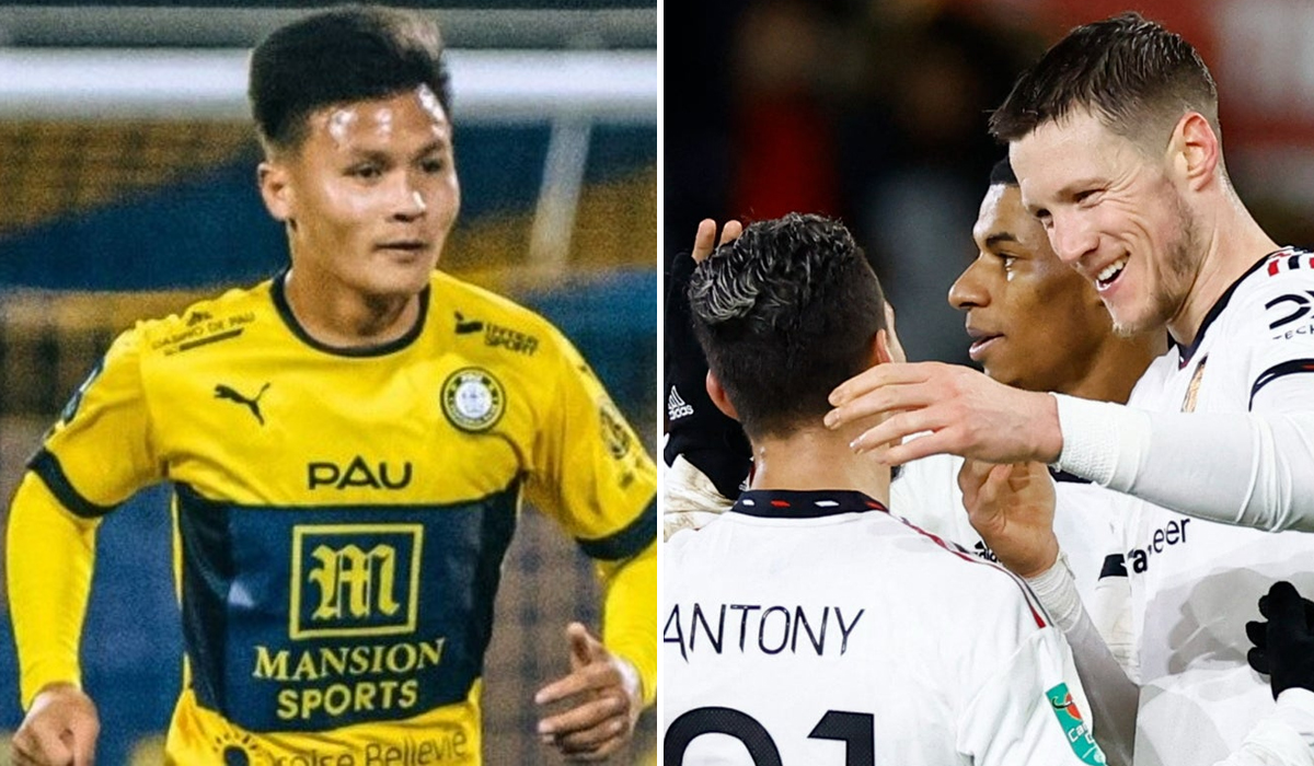 Kết quả bóng đá hôm nay MU nhận tin vui ở Carabao Cup; Quang Hải 'lật