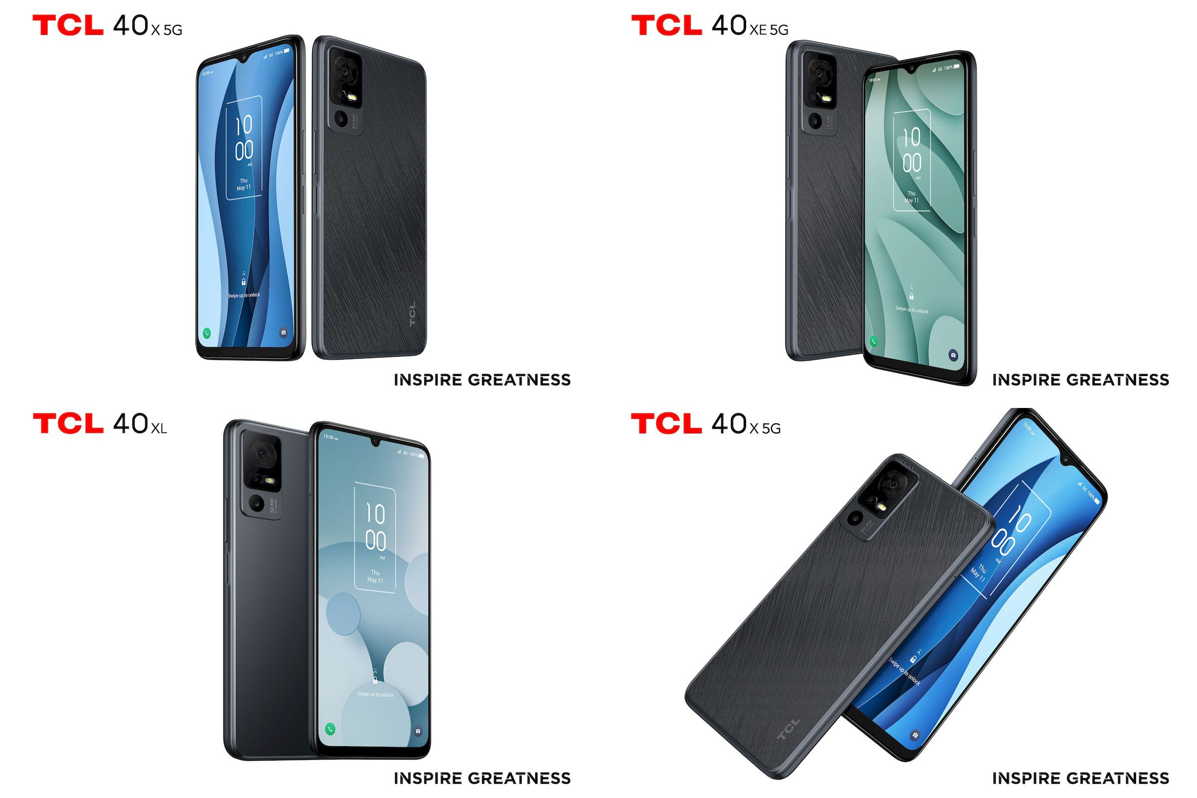 TCL launches 3 new phones of the 40 series, all priced at under 5 million