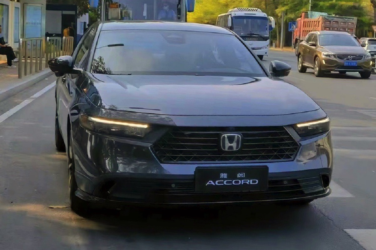 Honda Accord 2023 revealed test run photos, design and equipment to please customers