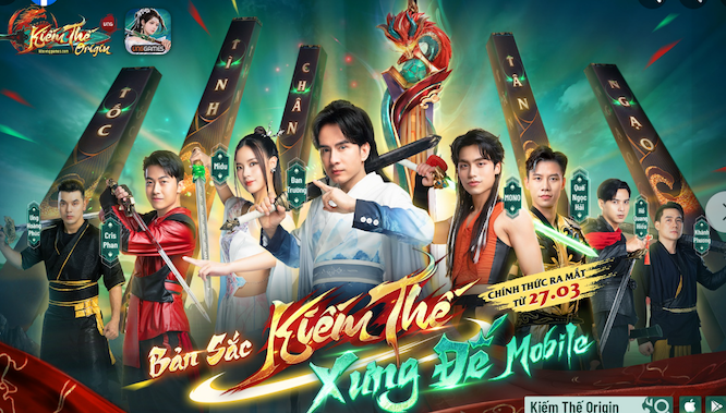 Cris Phan – the “multitasking” guy becomes the ambassador of the game Sword The Origin