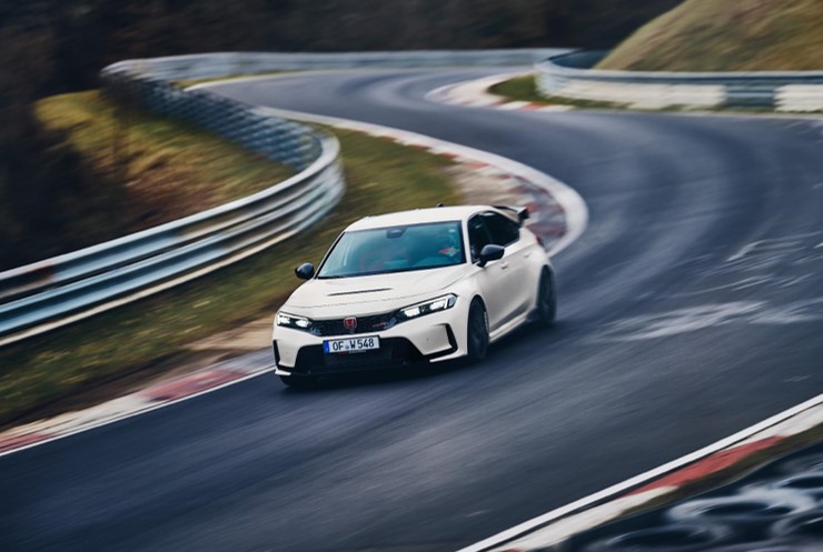 Honda Civic Type R sets new front-wheel drive time record at Nürburgring